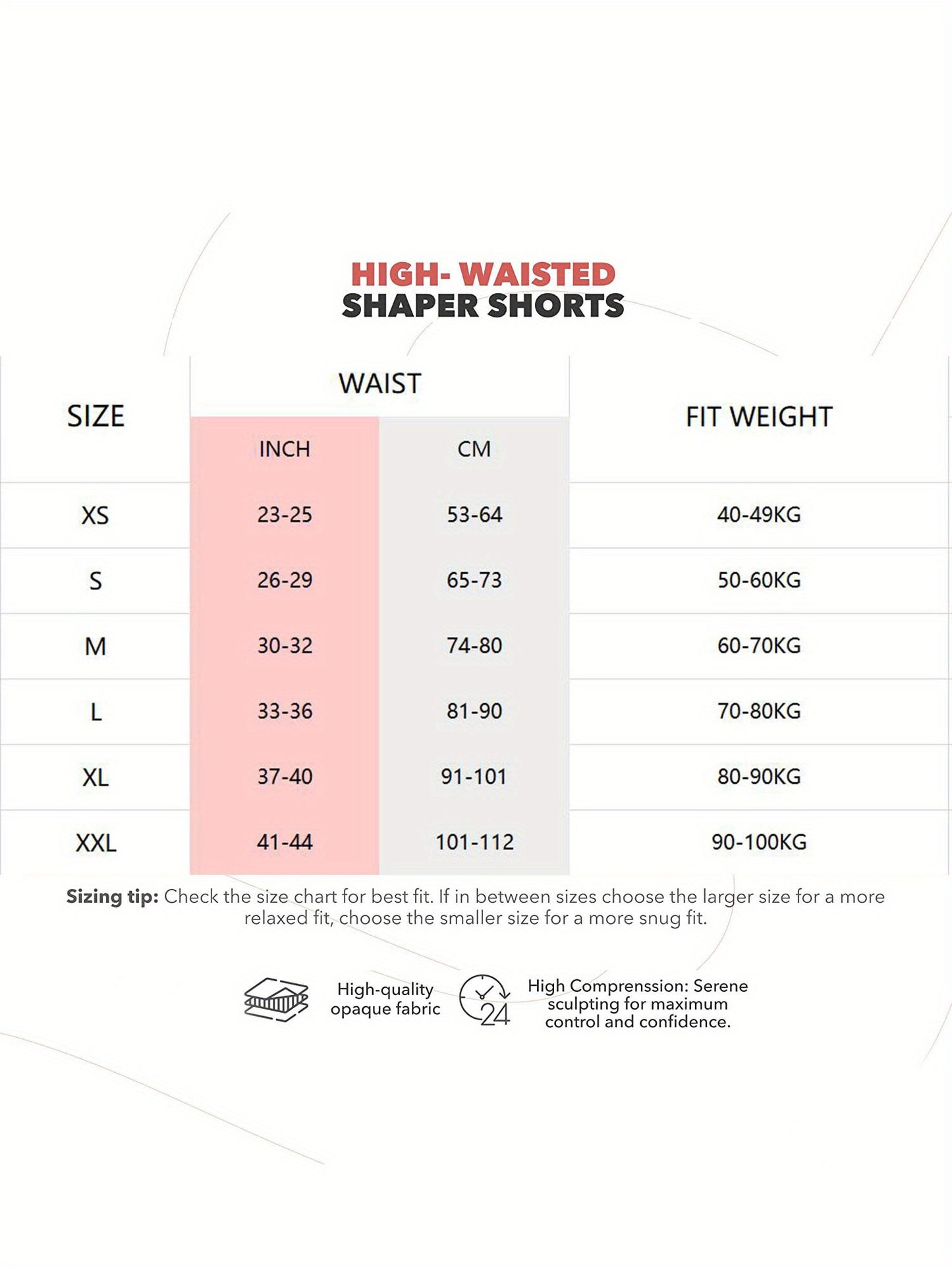 High-Waisted Shaper Shorts