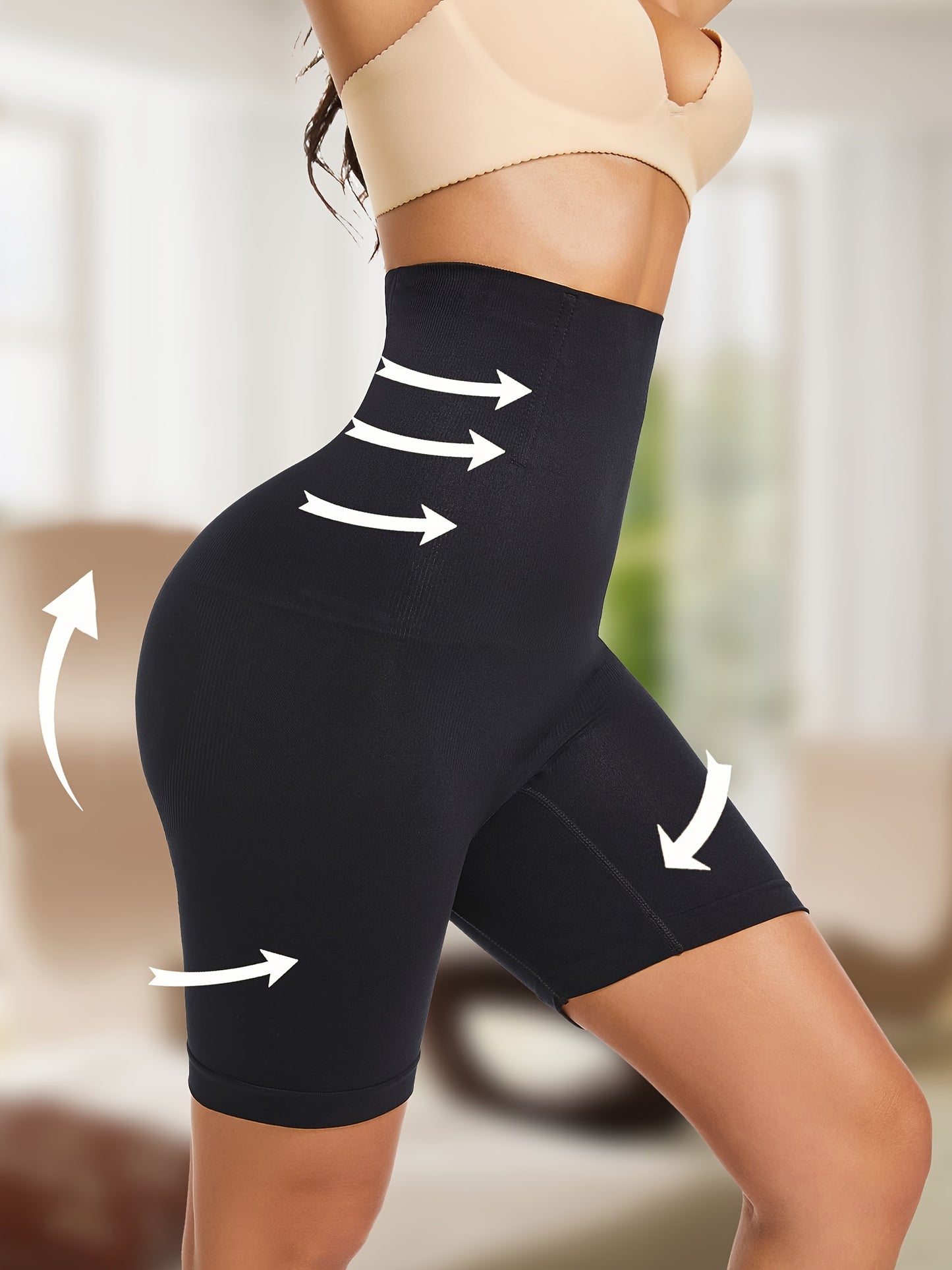 High-Waisted Shaper Shorts