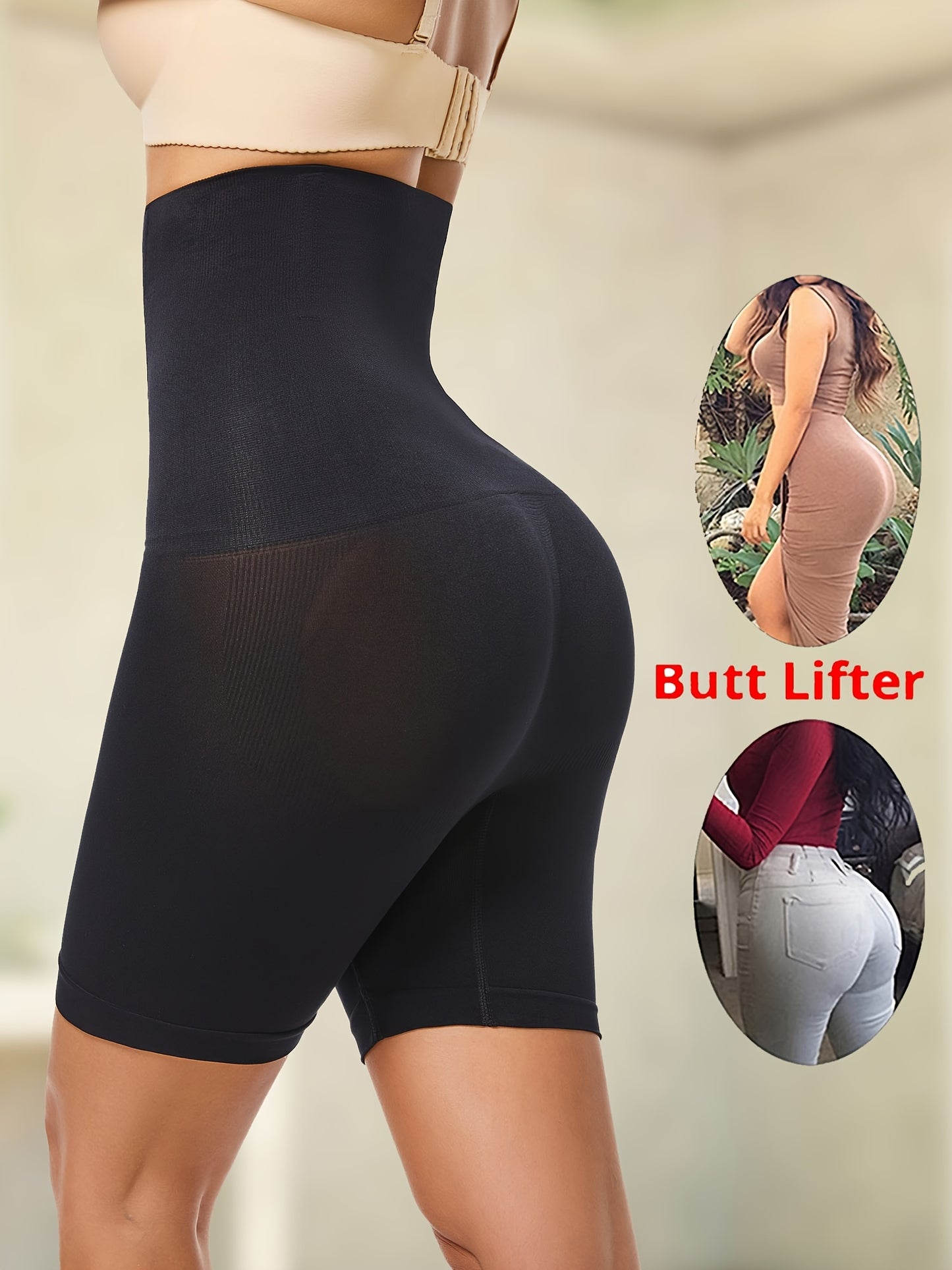 High-Waisted Shaper Shorts