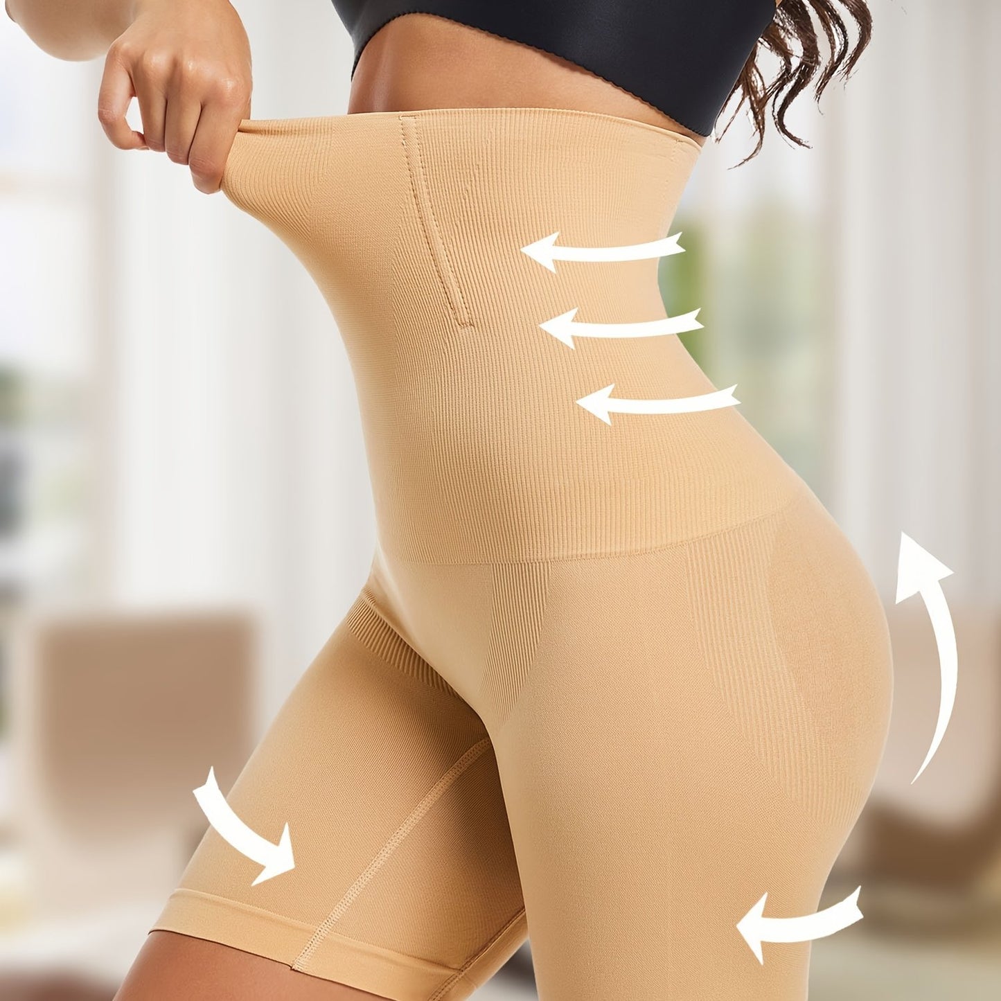 High-Waisted Shaper Shorts
