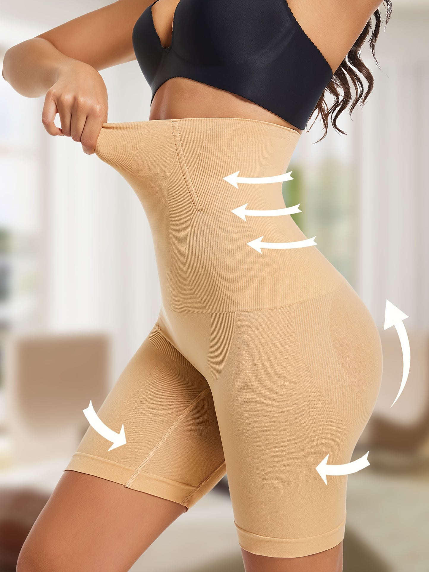 High-Waisted Shaper Shorts